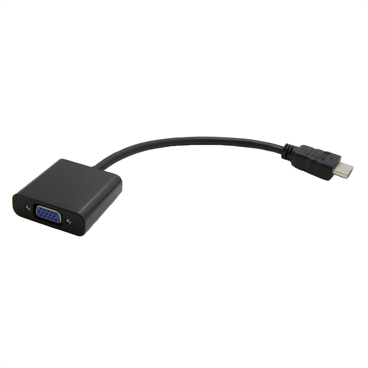 VALUE Videoadapter - HD-15 (VGA) weiblich zu HDMI männlich