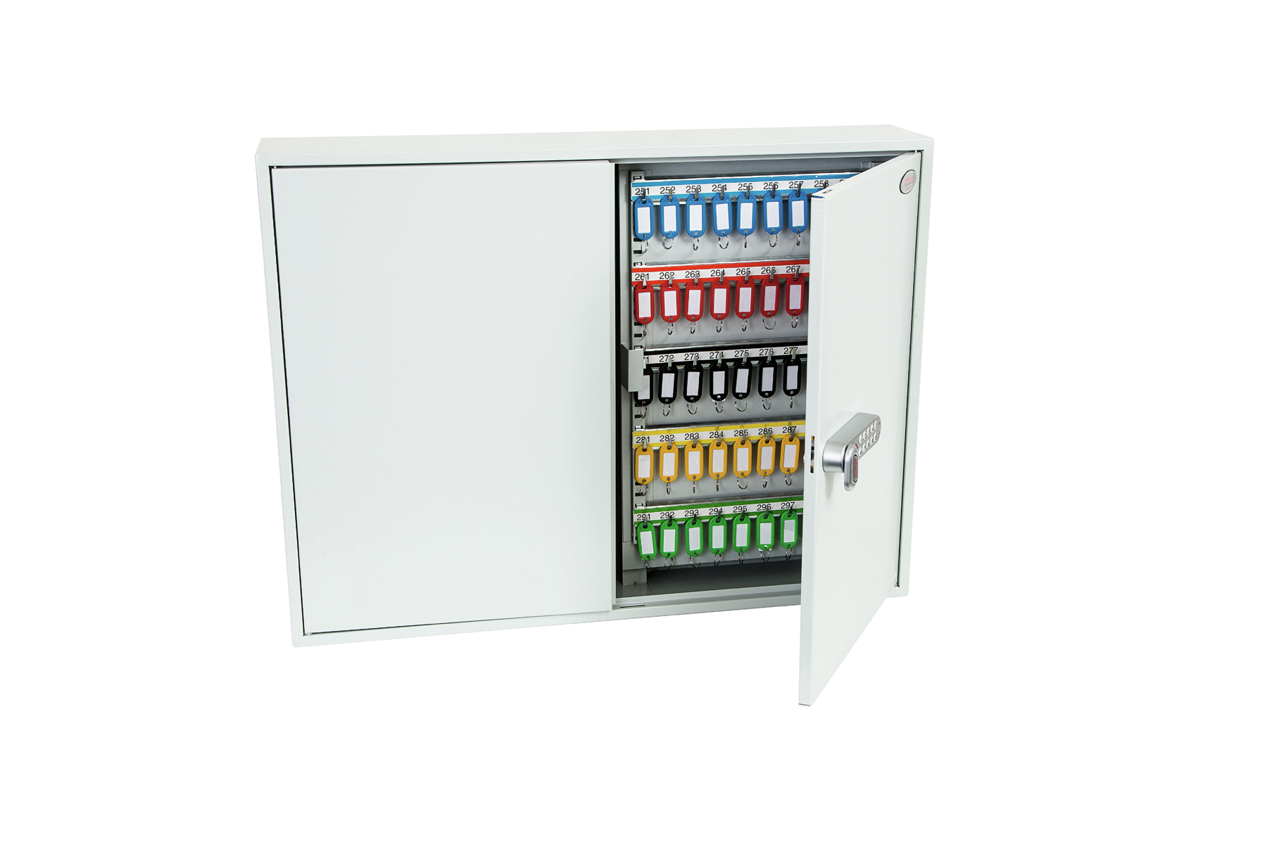 Phoenix Safe Co. KC0606E - Grau - 400 Haken - Elektronisch - 730 x 140 x 550 mm, Ansicht 4