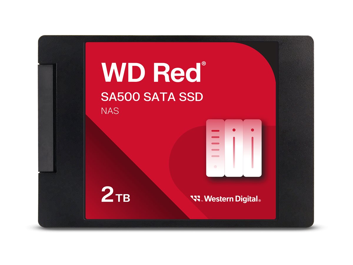 WD Red SA500 WDS200T2R0A-68CKB0 - SSD - 2 TB - intern - 2.5 (6.4 cm), Ansicht 2