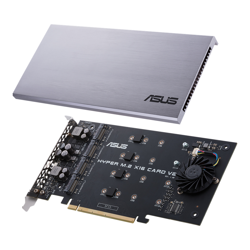 ASUS HYPER M.2 X16 CARD V2 - Schnittstellenadapter, Ansicht 2