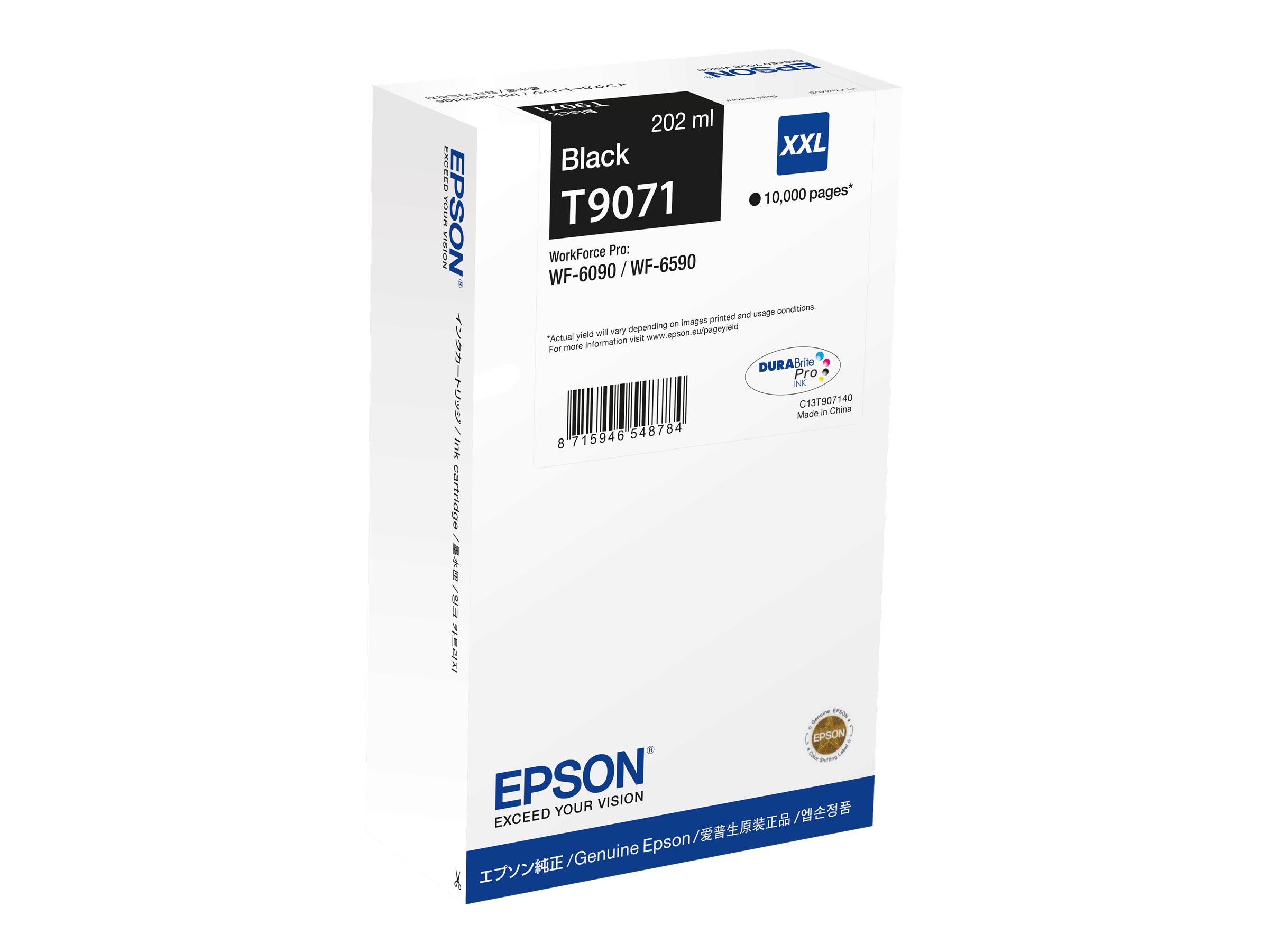 Epson T9071 - 202 ml - Größe XXL - Schwarz - original