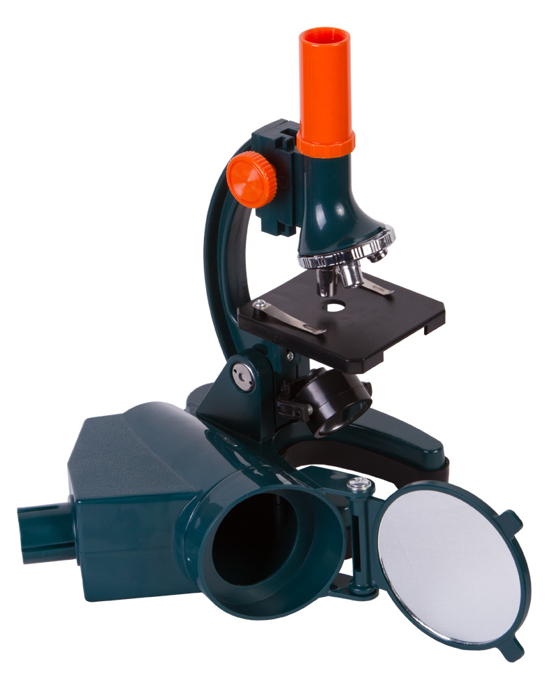 Levenhuk LabZZ M3 - Projektionsmikroskop - Orange - Petrol colour - Kunststoff - 1200x - 300x - 10x, Ansicht 2