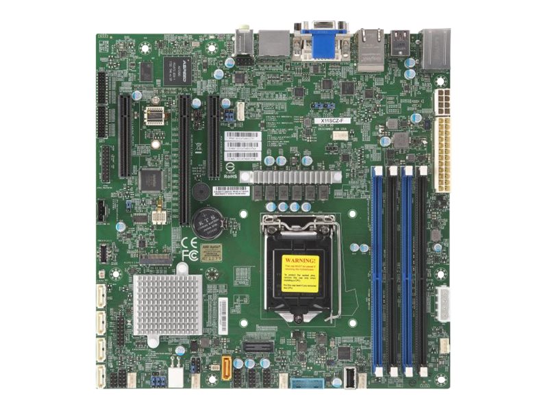 Supermicro X11SCZ-F - Motherboard - micro ATX