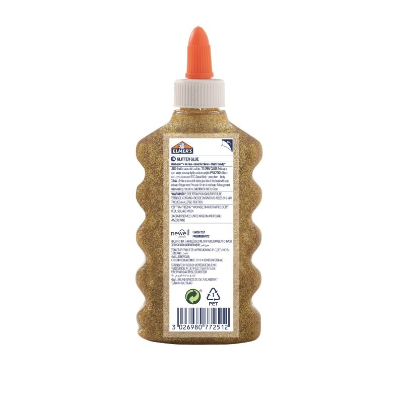 Elmers Elmer's - Glitzer-Klebstoff - 177 ml - Gold, Ansicht 3