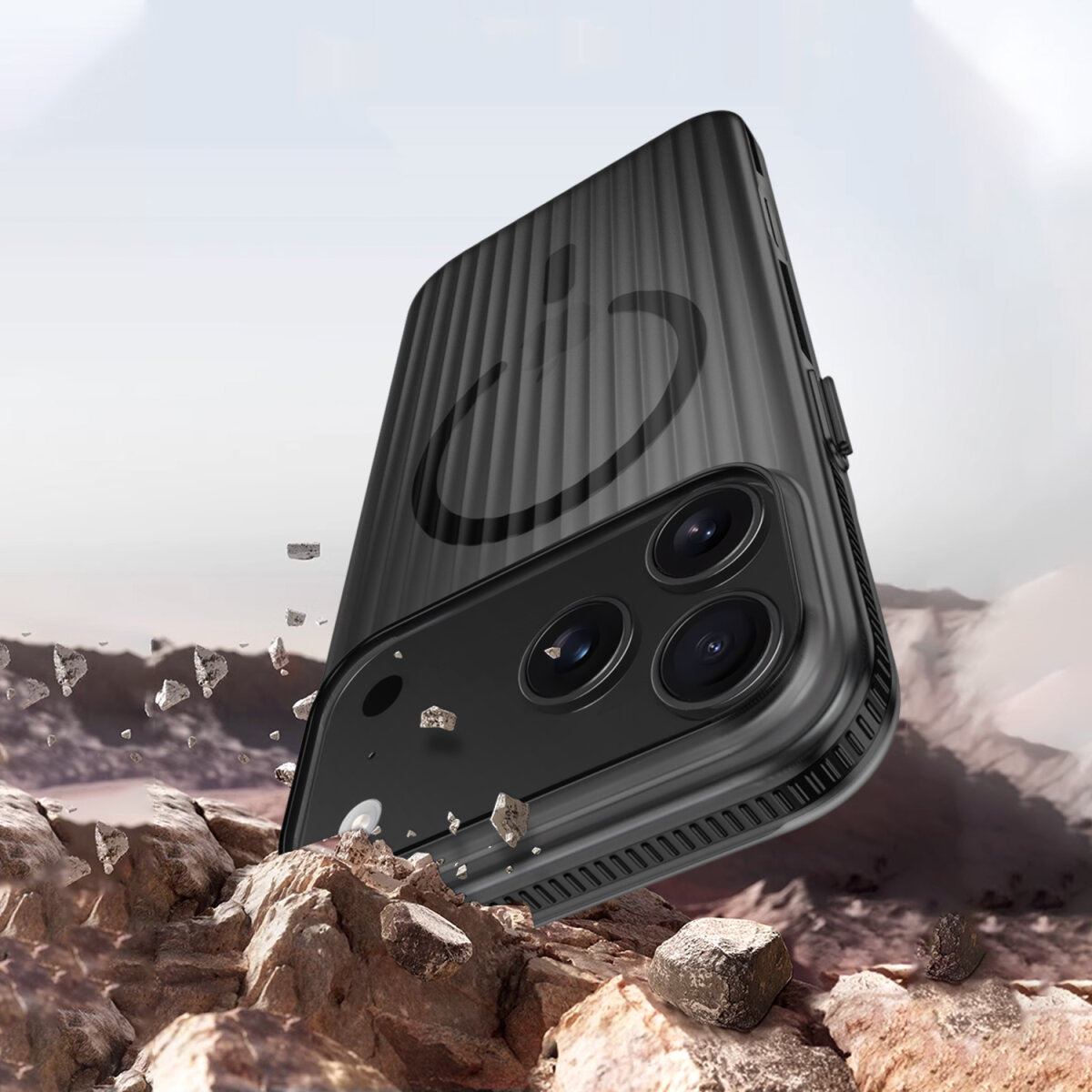 4smarts Design Case Aero für iPhone 17 Pro Max schwarz, Ansicht 2