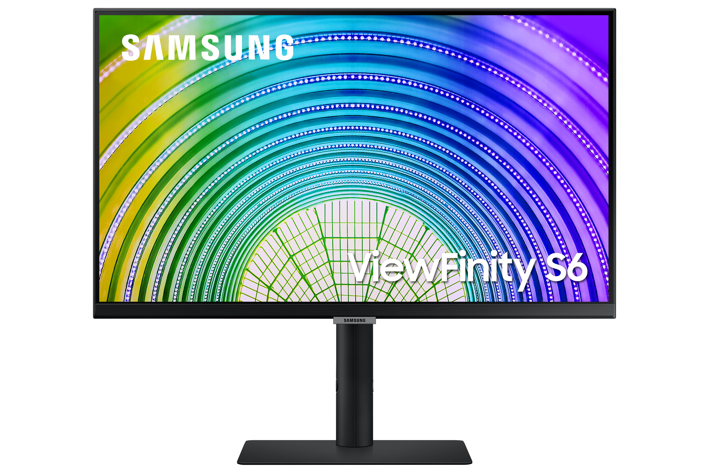 Samsung ViewFinity S6 S60UA, 61 cm (24&quot;), 2560 x 1440 Pixel, Quad HD, LCD, 5 ms, Schwarz