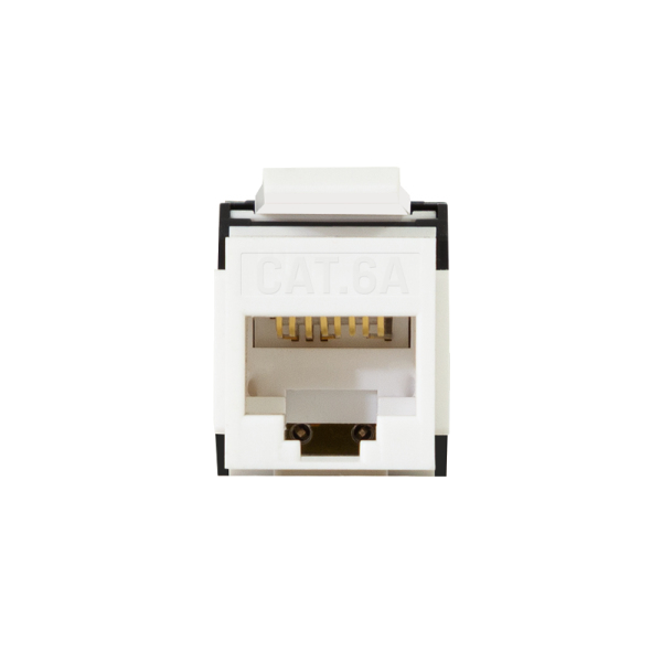 LogiLink NK4066 - Flach - Schwarz - Weiß - RJ-45 - RJ-45 - Weiblich - Weiblich, Ansicht 3