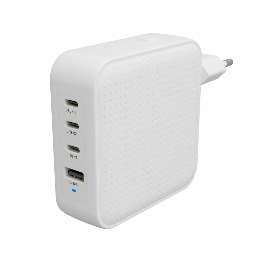 Targus HyperJuice - Netzteil - GaN - 100 Wh - Quick Charge 3.0, Power Delivery 3.0 + PPS - 4 Ausgabeanschlussstellen, Ansicht 2