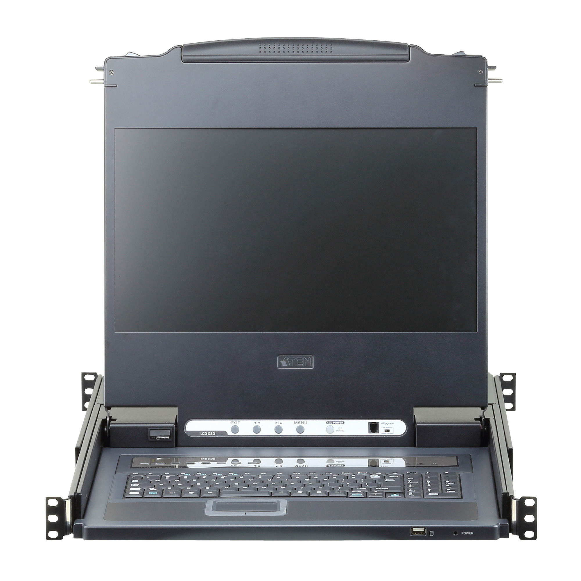 ATEN CL6708MW - KVM-Konsole mit KVM-Switch - 8 Anschlüsse - USB - 43.9 cm (17.3)