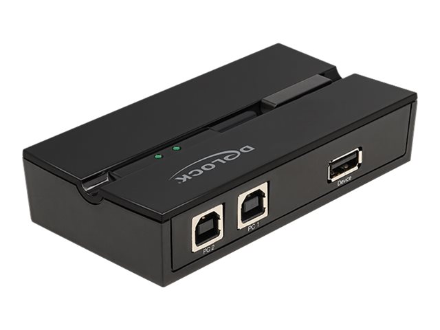 Delock USB-Umschalter für die gemeinsame Nutzung von Peripheriegeräten