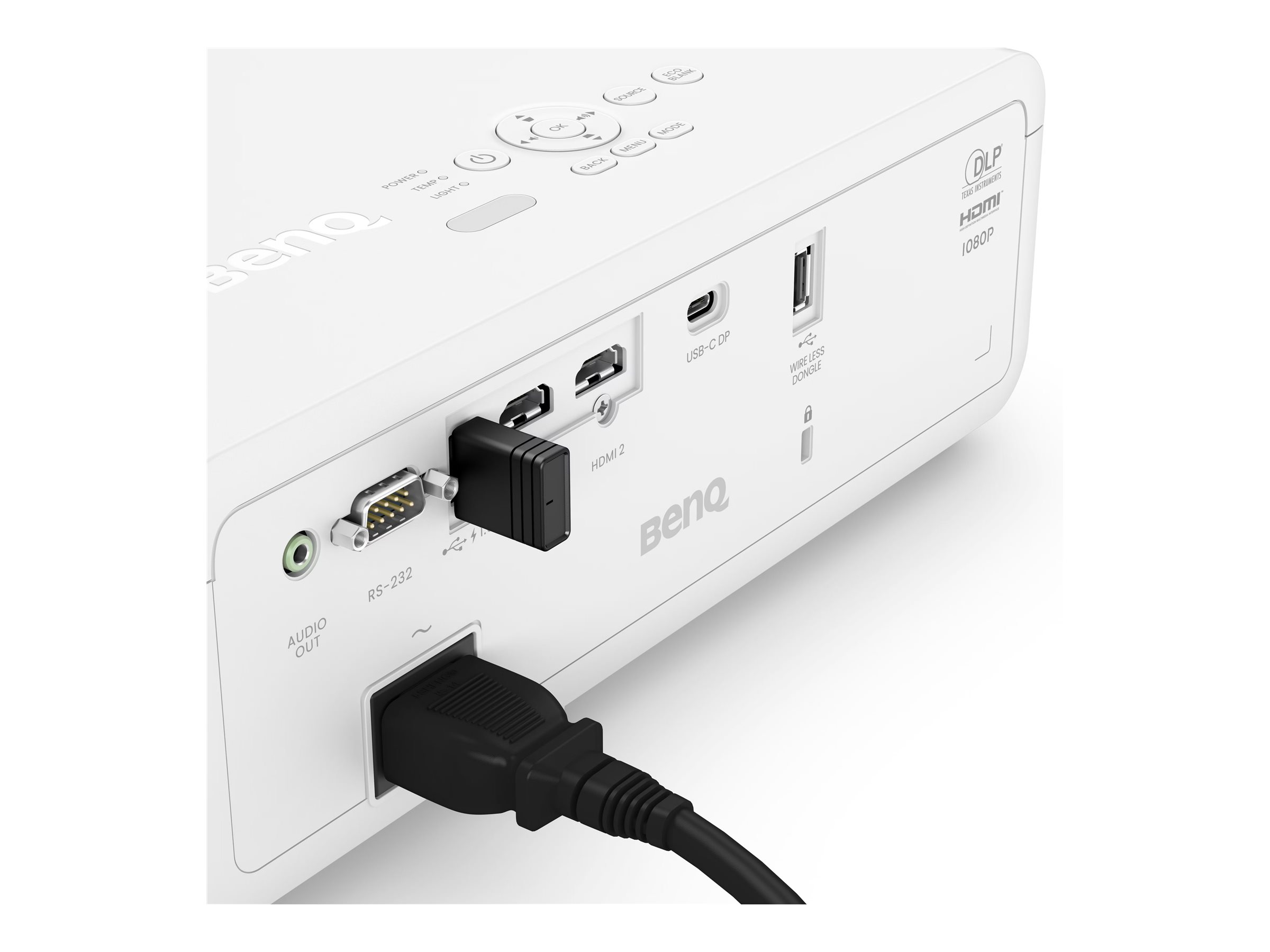 BenQ LH650 - DLP-Projektor - Laser - tragbar - 4000 ANSI-Lumen - Full HD (1920 x 1080)