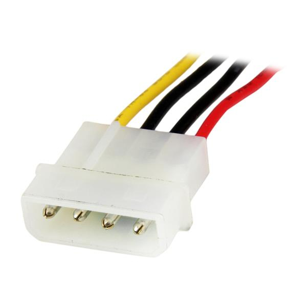StarTech.com 30cm LP4 Molex Strom Verlängerung - 4 Pin Anschlusskabel / Verlängerungskabel - Stecker/Buchse, Ansicht 4