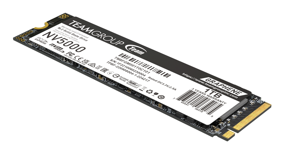 Team Group NV5000 - SSD - 1 TB - intern - M.2 2280 - PCIe 4.0 x4 (NVMe), Ansicht 3