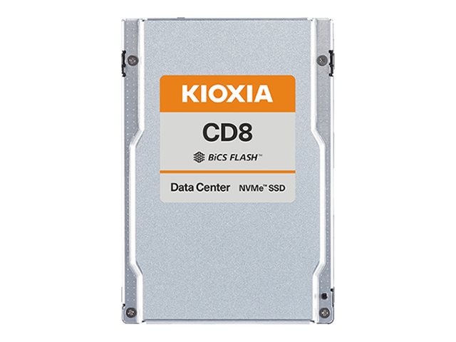 KIOXIA CD8 Series - SSD - 15.36 GB - intern - 2.5" (6.4 cm) - PCIe 4.0 x4 (NVMe) - Puffer: 256 MB