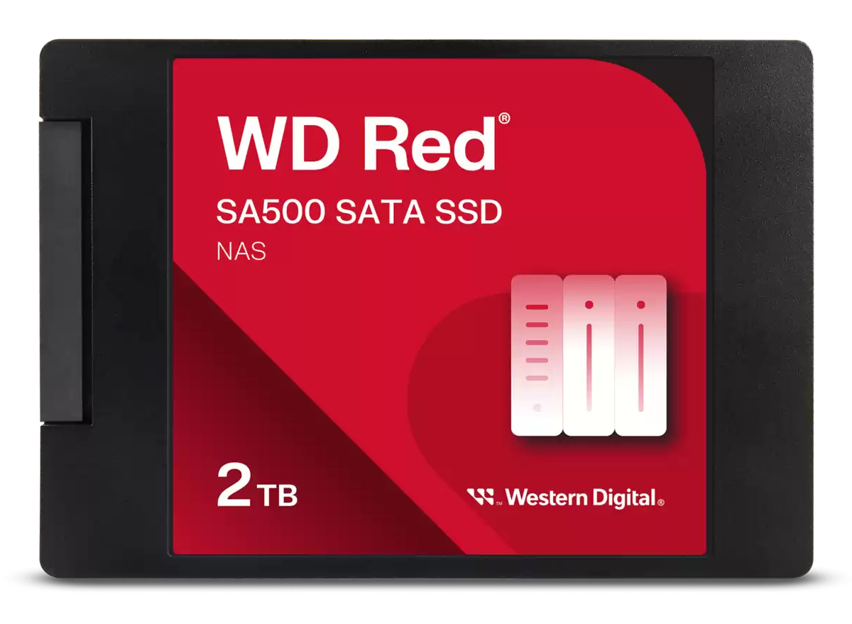 WD Red SA500 WDS200T2R0A-68CKB0 - SSD - 2 TB - intern - 2.5 (6.4 cm), Ansicht 4