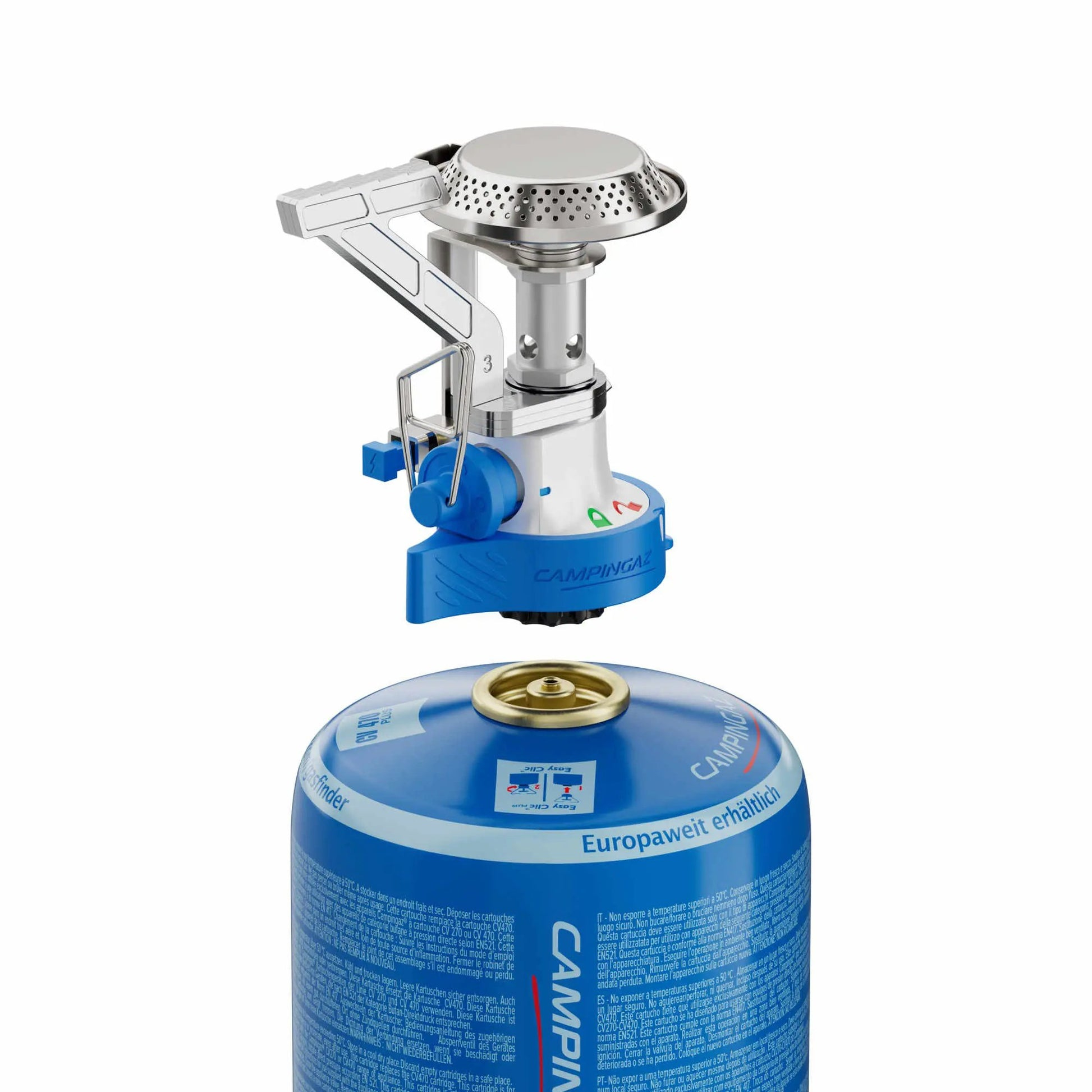 Camping Gaz Campingkocher Twister Connect PZ silber/blau 2.9 kW, Ansicht 2