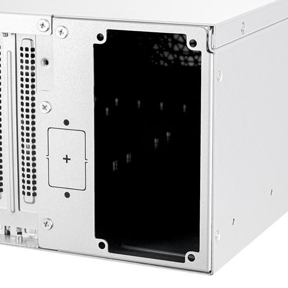 SilverStone RM31 Rackmount Server-Gehäuse Rack schwarz 3 Höheneinheiten - Server-Gehäuse - ATX, Ansicht 3