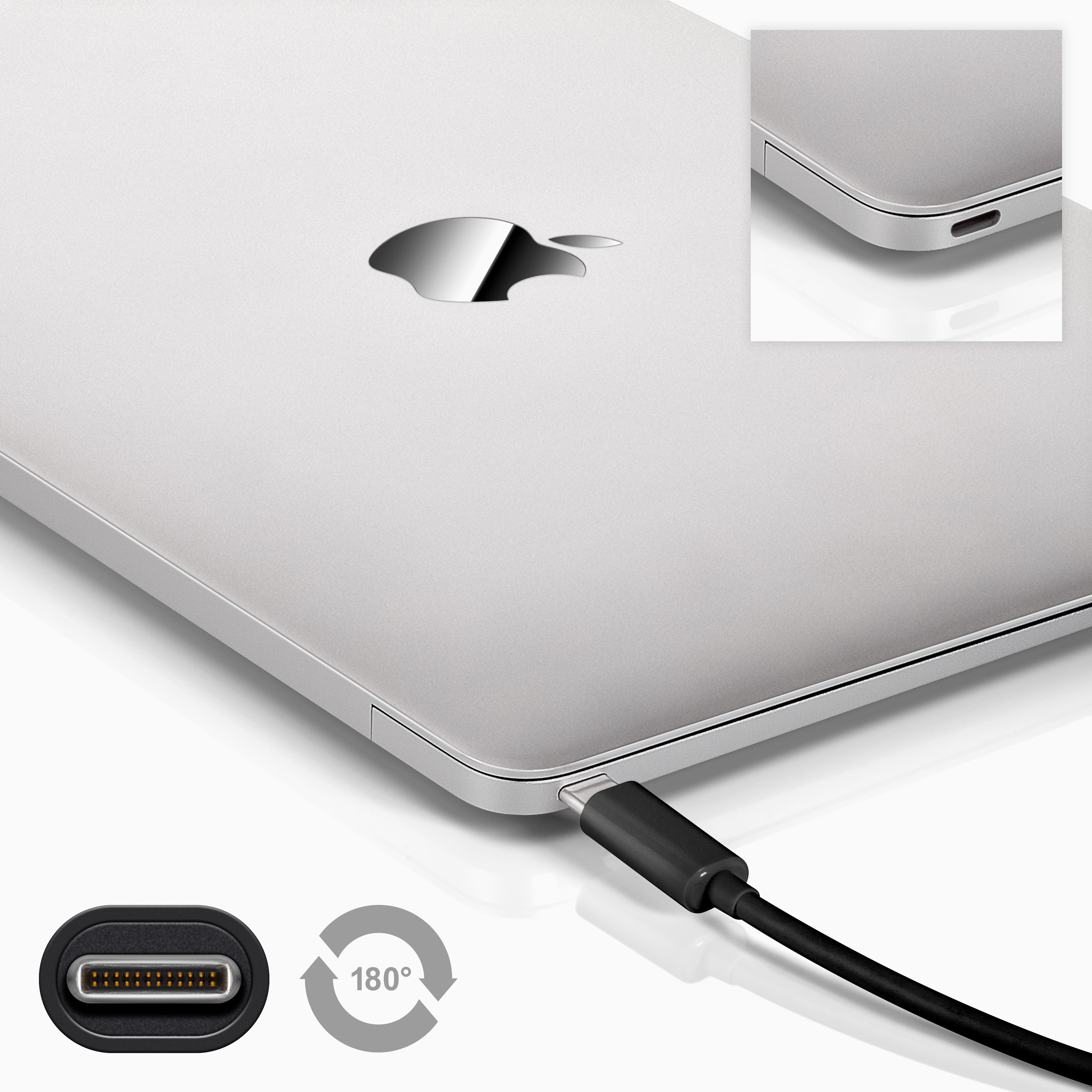 Goobay - USB-Kabel - USB Type B (M) bis USB-C (M), Ansicht 2