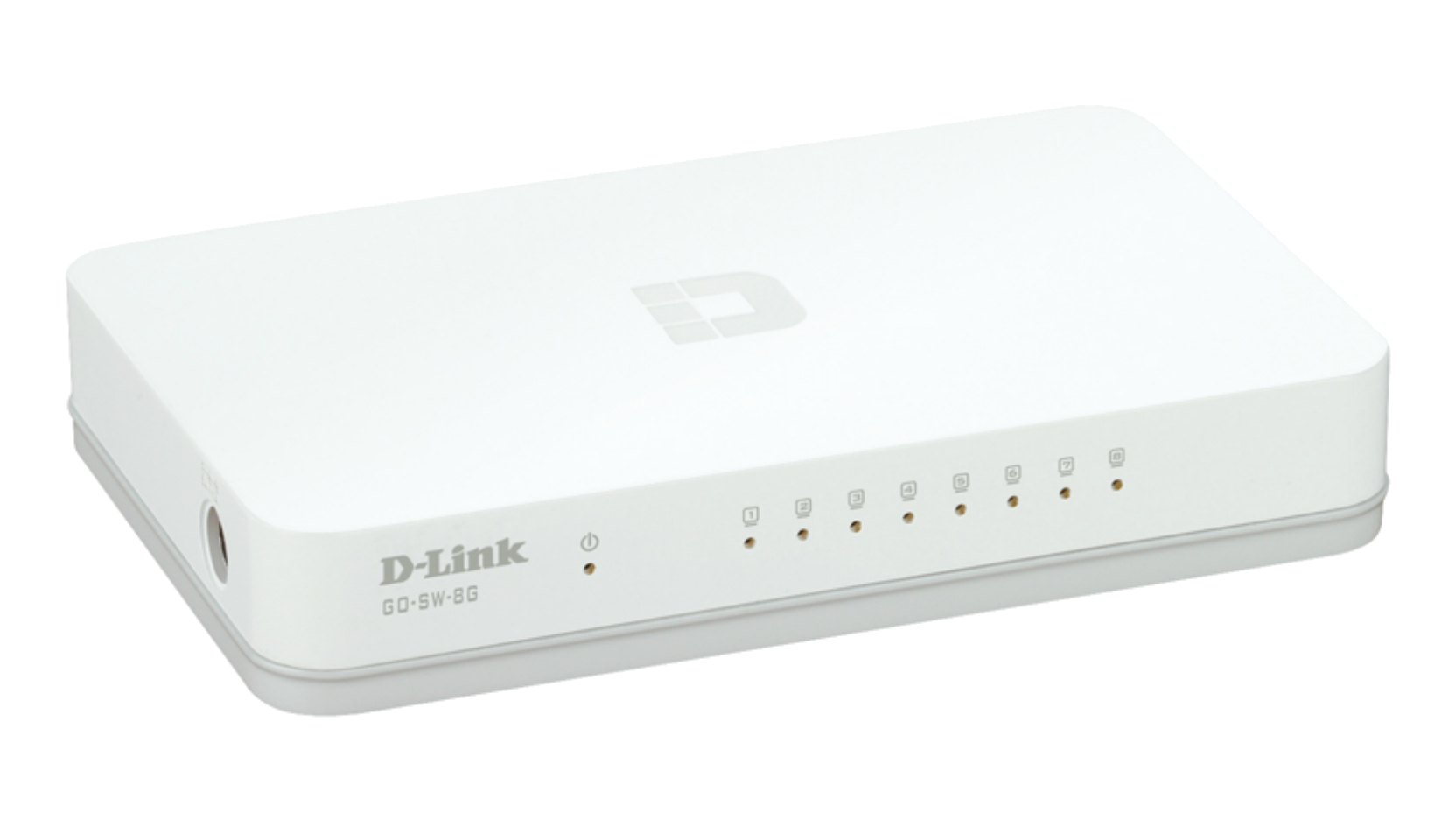 D-Link GO-SW-8G - Switch - unmanaged - 8 x 10/100/1000, Ansicht 2