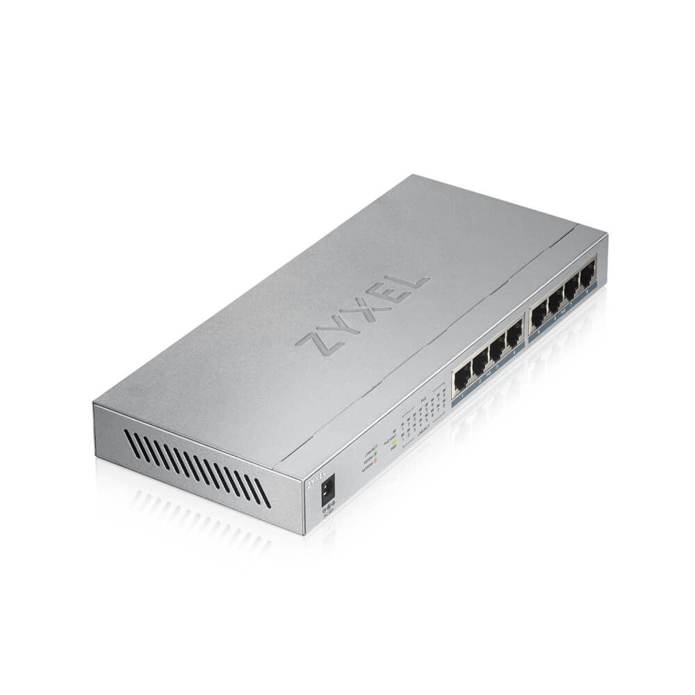 ZyXEL GS1008HP - Switch - 8 x 10/100/1000 (PoE+), Ansicht 4