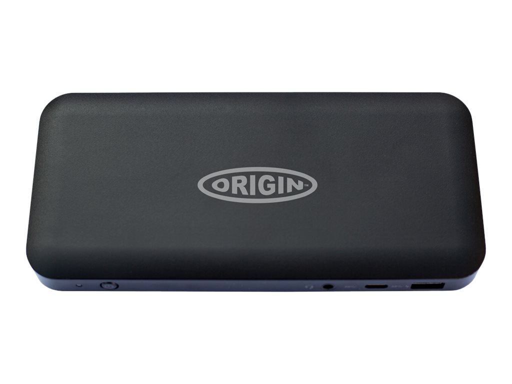 Origin Storage Universal Docking Station - Dockingstation - USB-C 3.2 Gen 1 - HDMI, DP - Europa