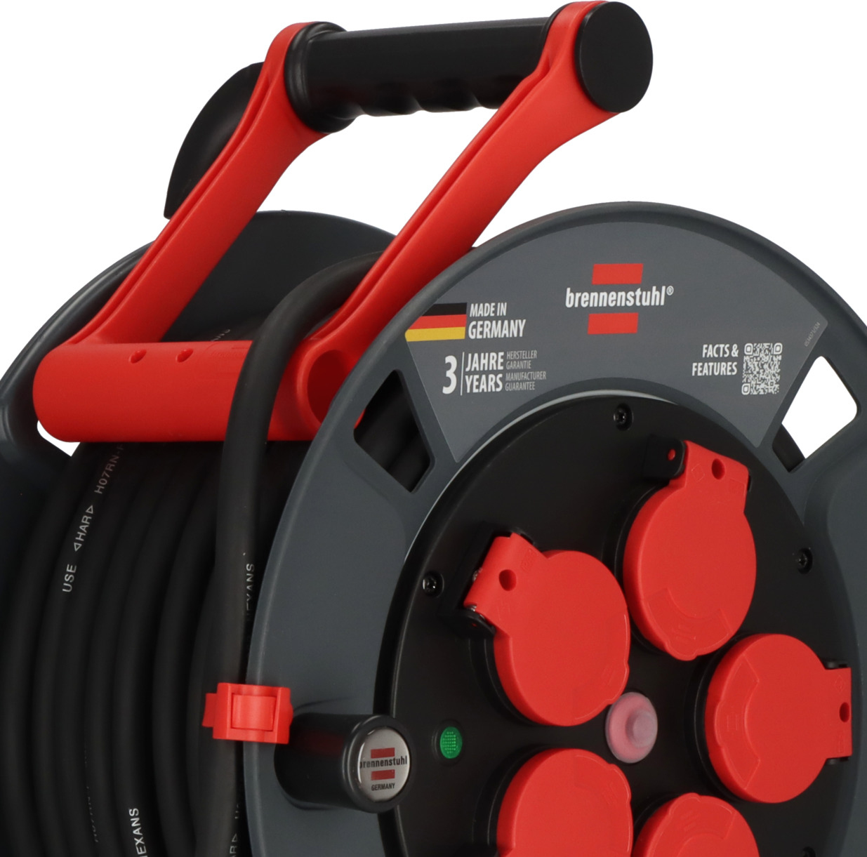 Brennenstuhl 9232250100 Kabeltrommel - Kabel - Strom/Netzteil, Ansicht 4