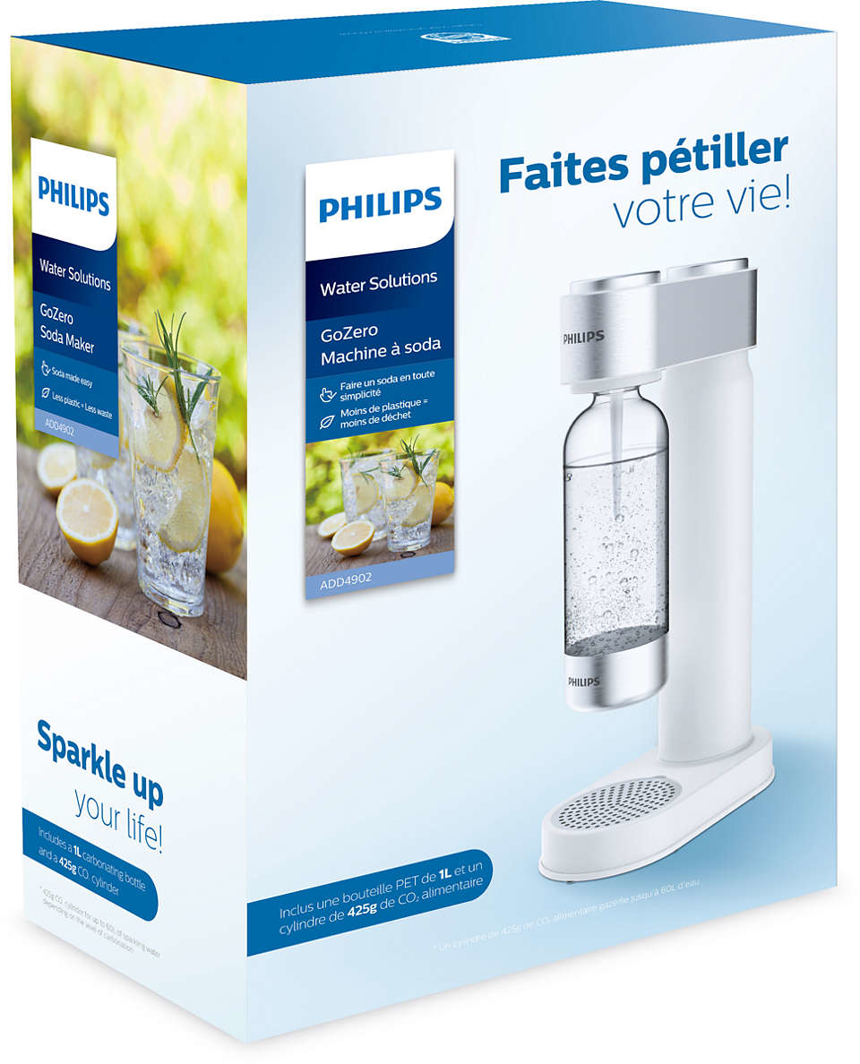 Philips ADD4902WH/10 - Kunststoff - Weiß - Polyethylenterephthalat - 1 l - 124,5 mm - 239,5 mm, Ansicht 4