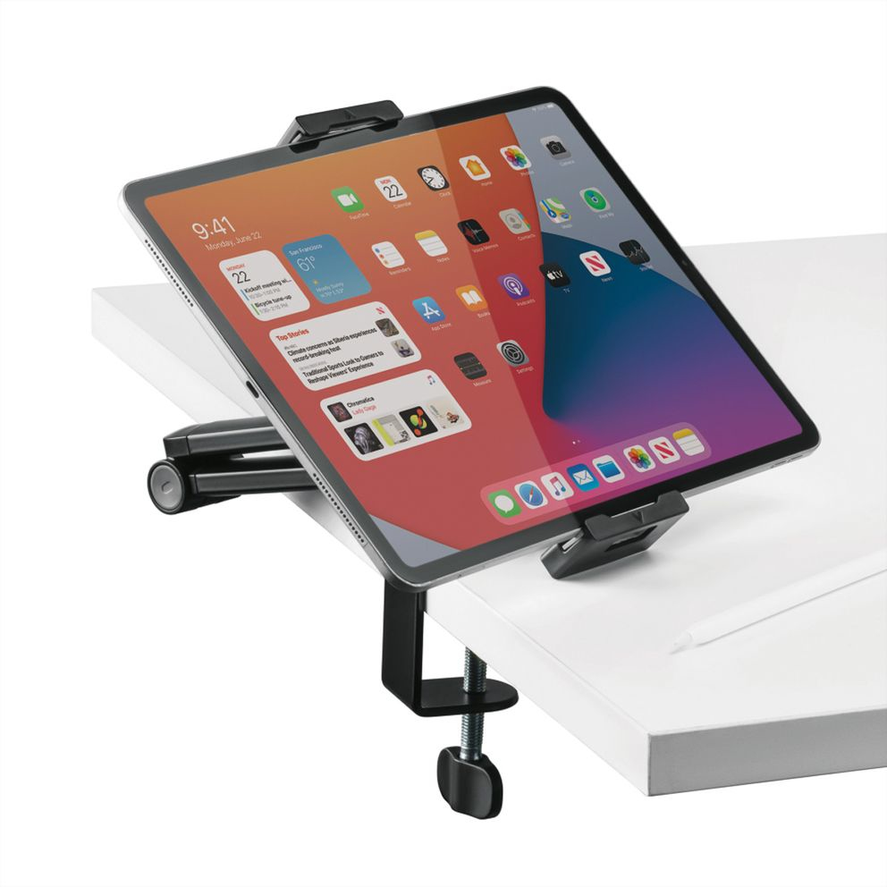 VALUE Universal-Tablet-Halterung Tischbefestigung, Ansicht 4