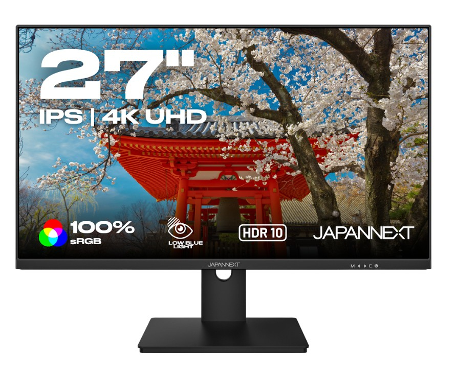 JAPANNEXT JN-IPS270UHD60F 16 9 HDMI/DP UHD - Flachbildschirm (TFT/LCD) - 27, Ansicht 2