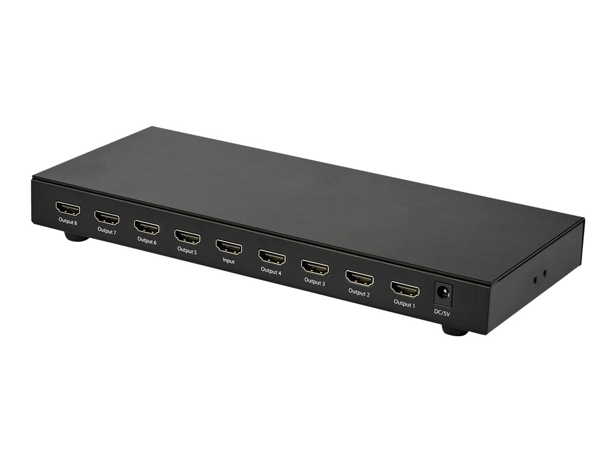 StarTech.com 8 Port 4K 60Hz HDMI Splitter - HDR