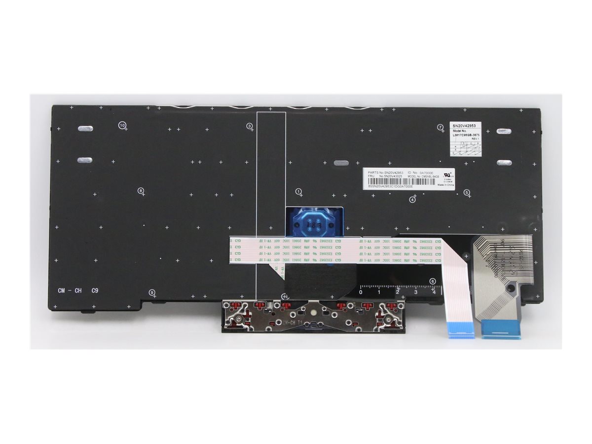 Lenovo 5N20V43025 - Tastatur - Lenovo - ThinkPad X13 Gen 1, Ansicht 4