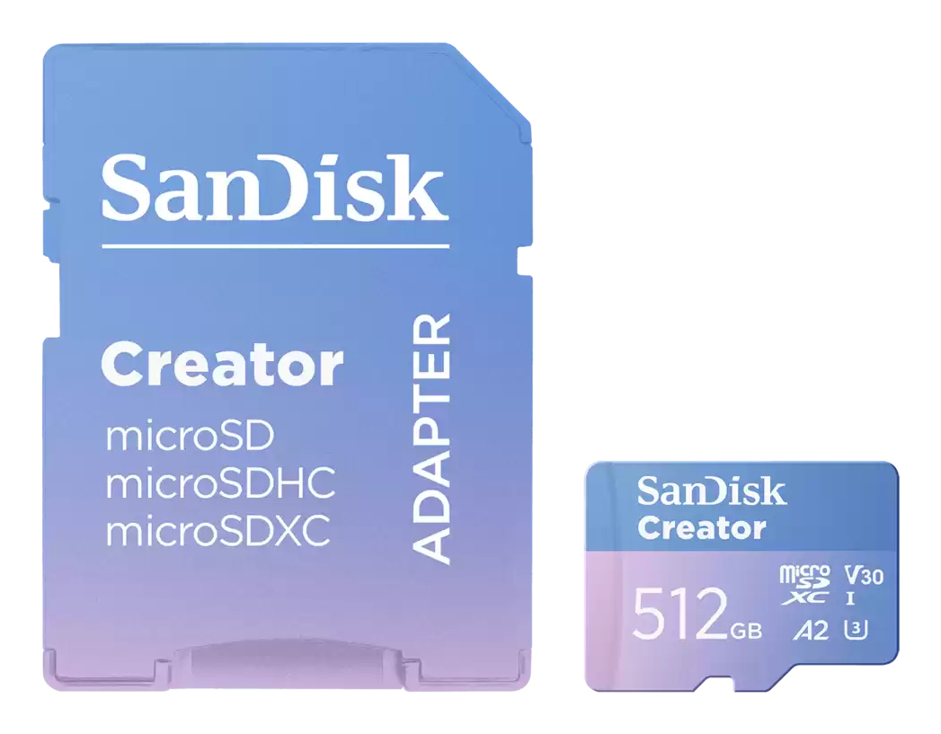 SanDisk Creator - Flash-Speicherkarte (microSDXC-an-SD-Adapter inbegriffen), Ansicht 2