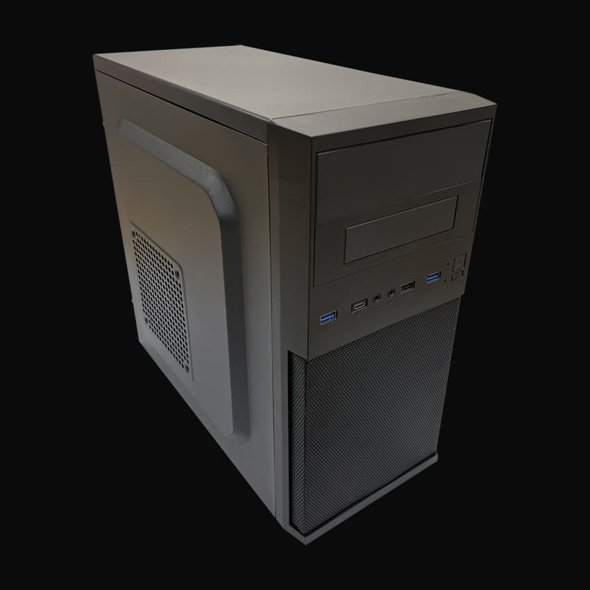 LC-Power 2004MB-V3 - - micro ATX - Schwarz, Ansicht 4