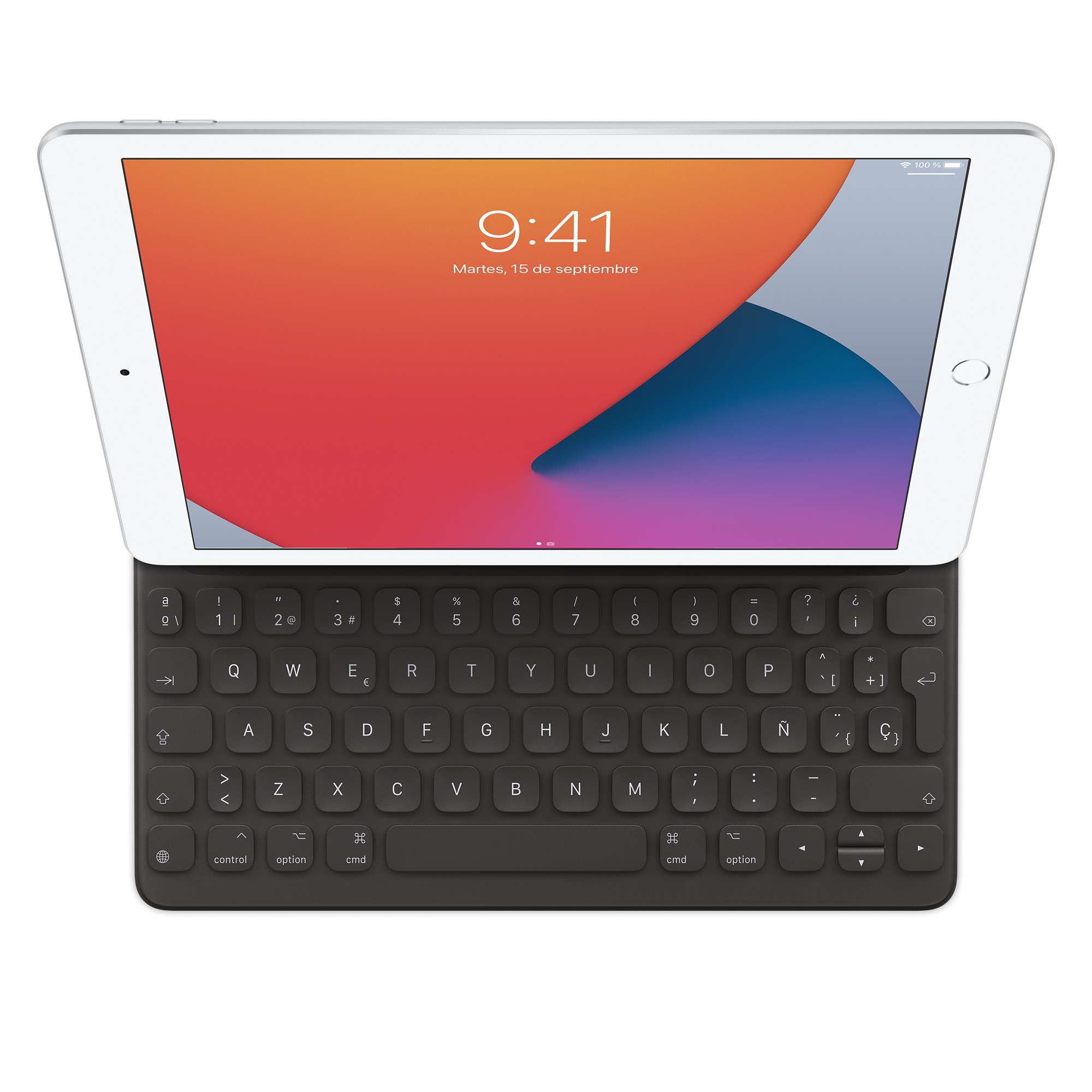 Apple MX3L2Y/A, QWERTY, Spanisch, Apple, iPad Pro 10.5&quot; iPad Air (3rd generation) iPad (9th generation) iPad (8th generation) iPad (7th..., Schwarz, 26,7 cm (10.5&quot;)