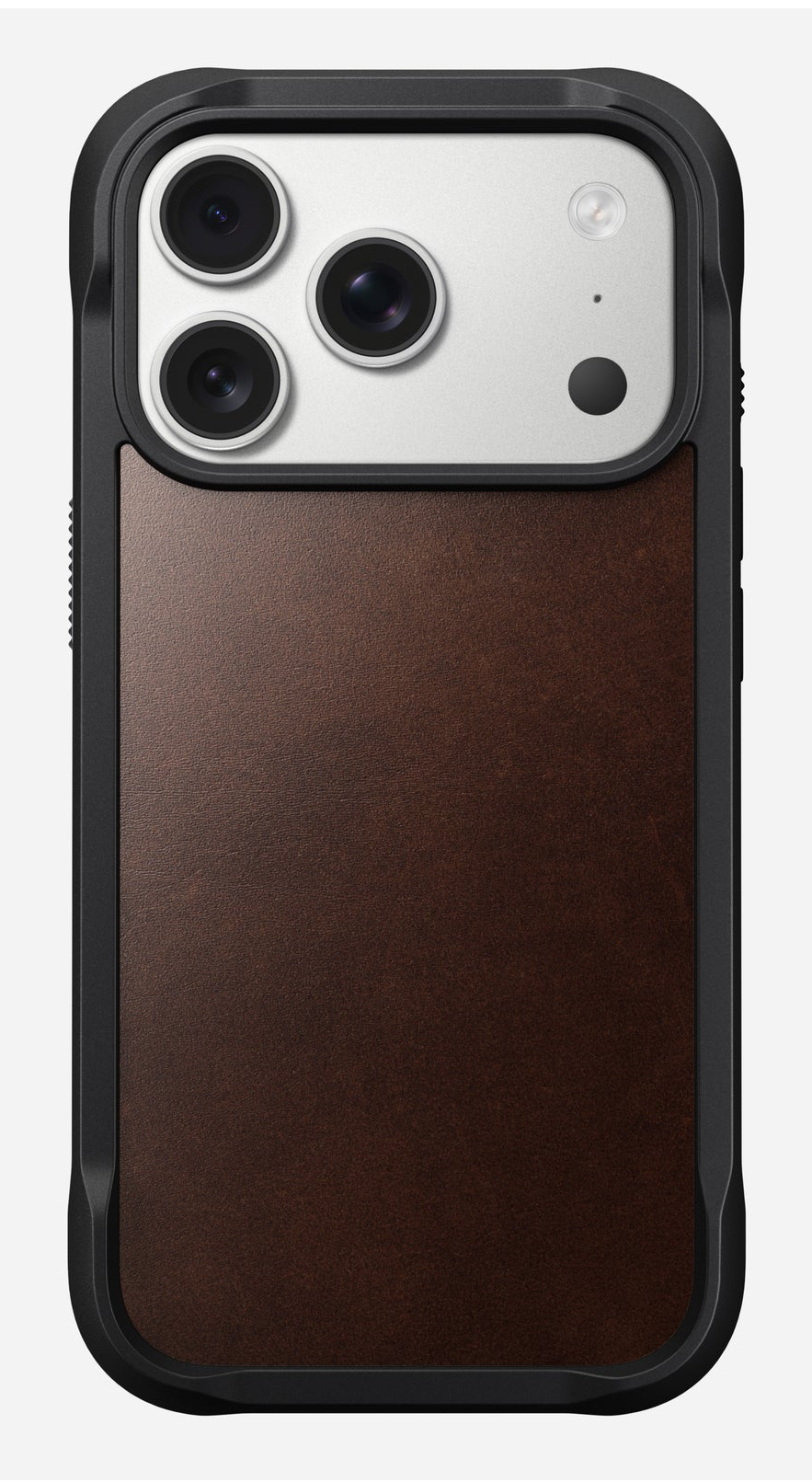 Nomad Rugged Leather Case iPhone 17 Pro Rustic Brown Horween, Ansicht 4