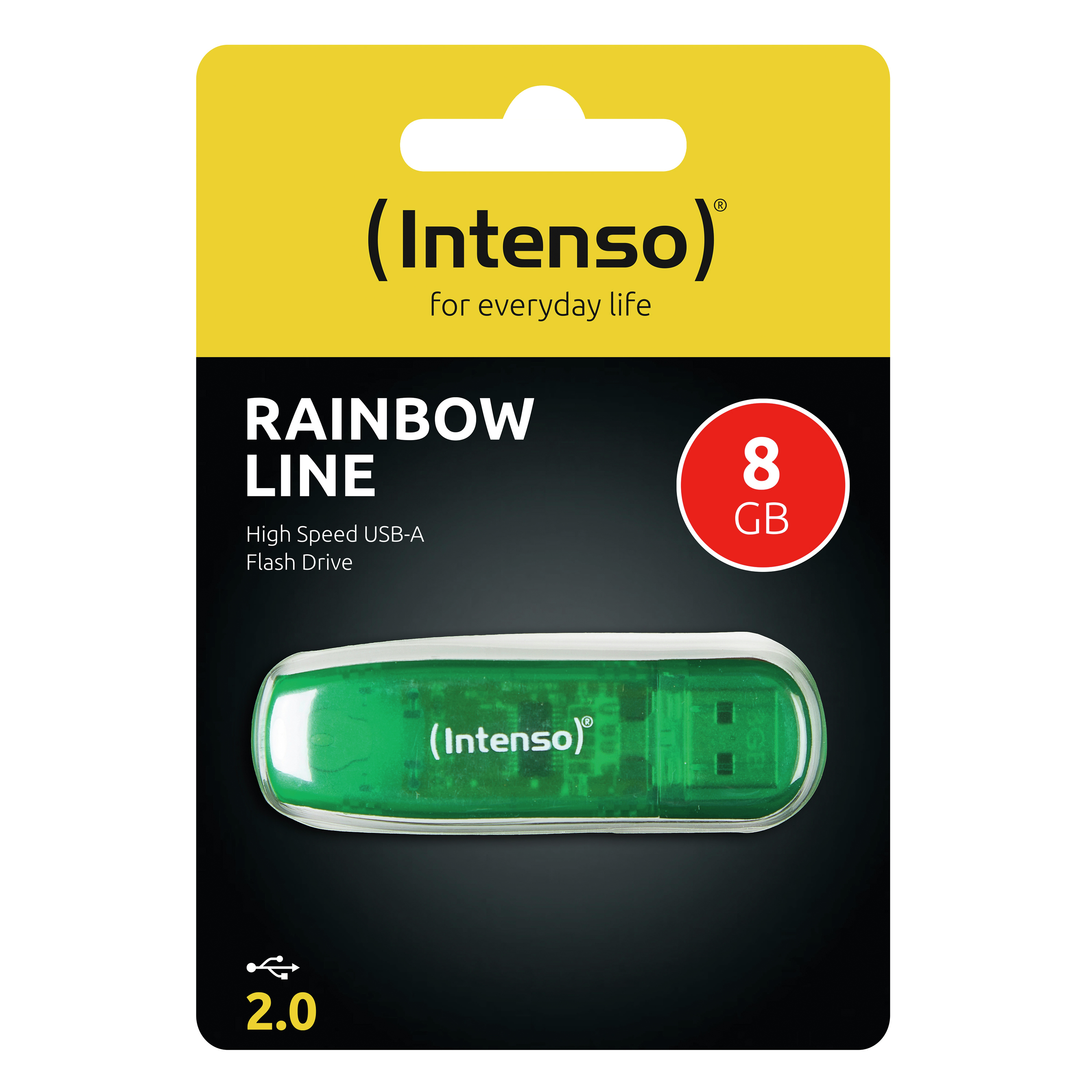 Intenso Rainbow Line - USB-Flash-Laufwerk - 8 GB, Ansicht 3