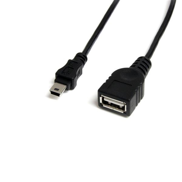 StarTech.com 30cm Mini USB 2.0 Kabel - USB A auf Mini B - Bu/St - USB-Kabel - USB (W), Ansicht 2