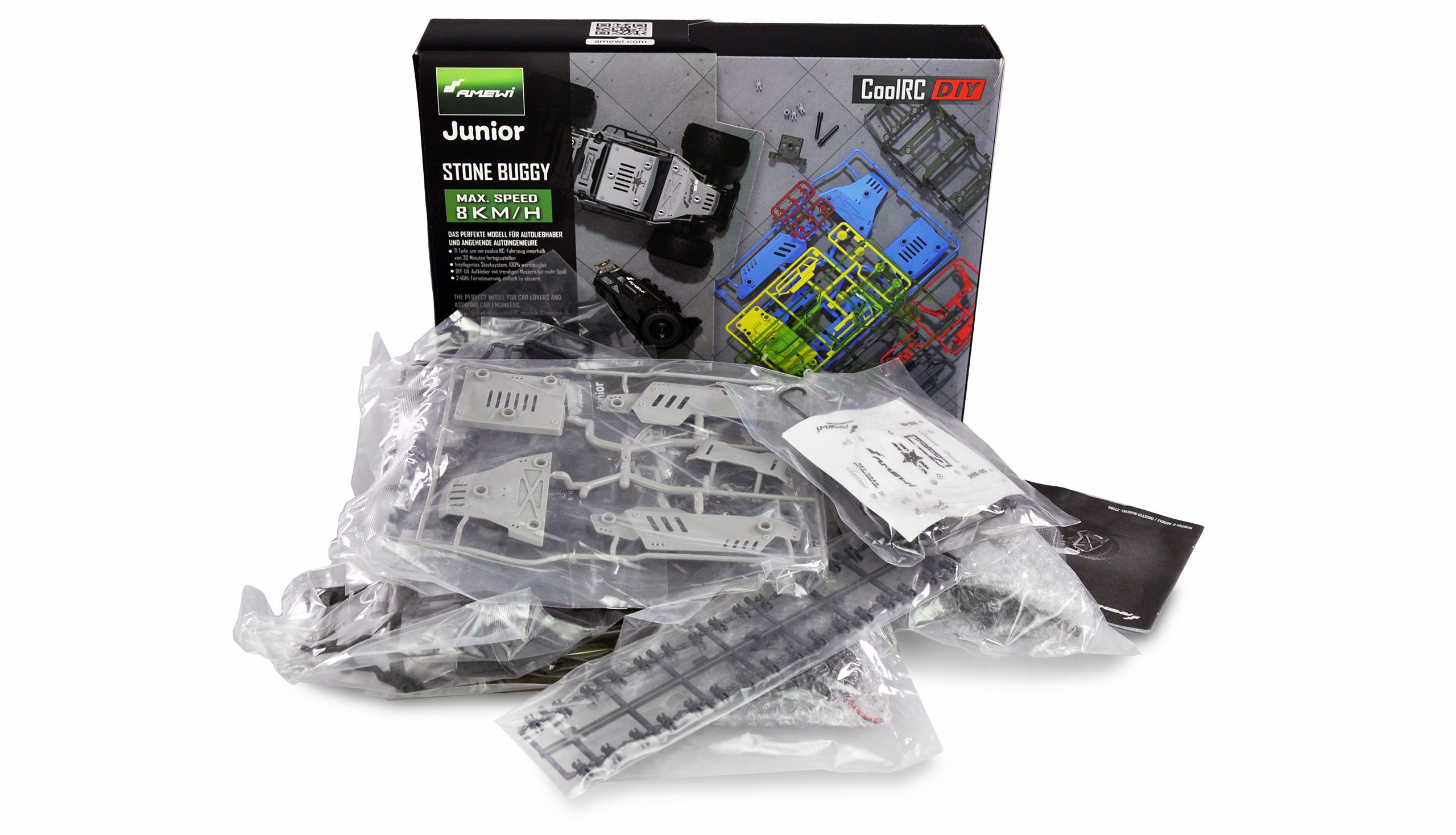 Amewi CoolRC DIY Stone Buggy 2WD 1:18 - Buggy - 1:18 - 8 Jahr(e) - 300 g, Ansicht 2