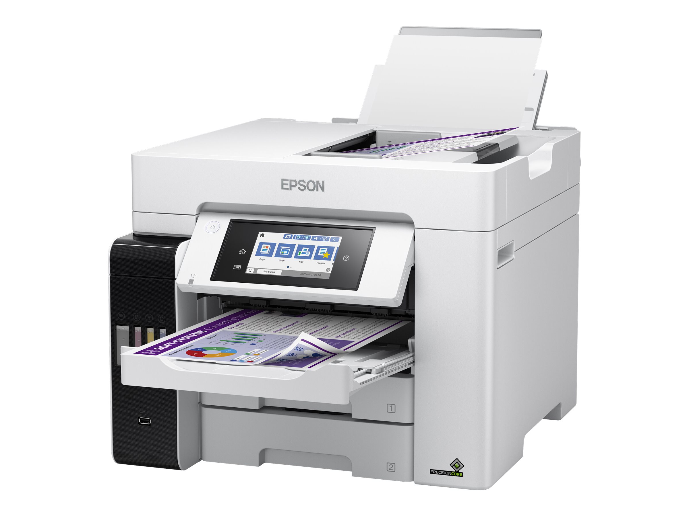 Epson EcoTank ET-5880 - Multifunktionsdrucker - Farbe - Tintenstrahl - A4 (210 x 297 mm)