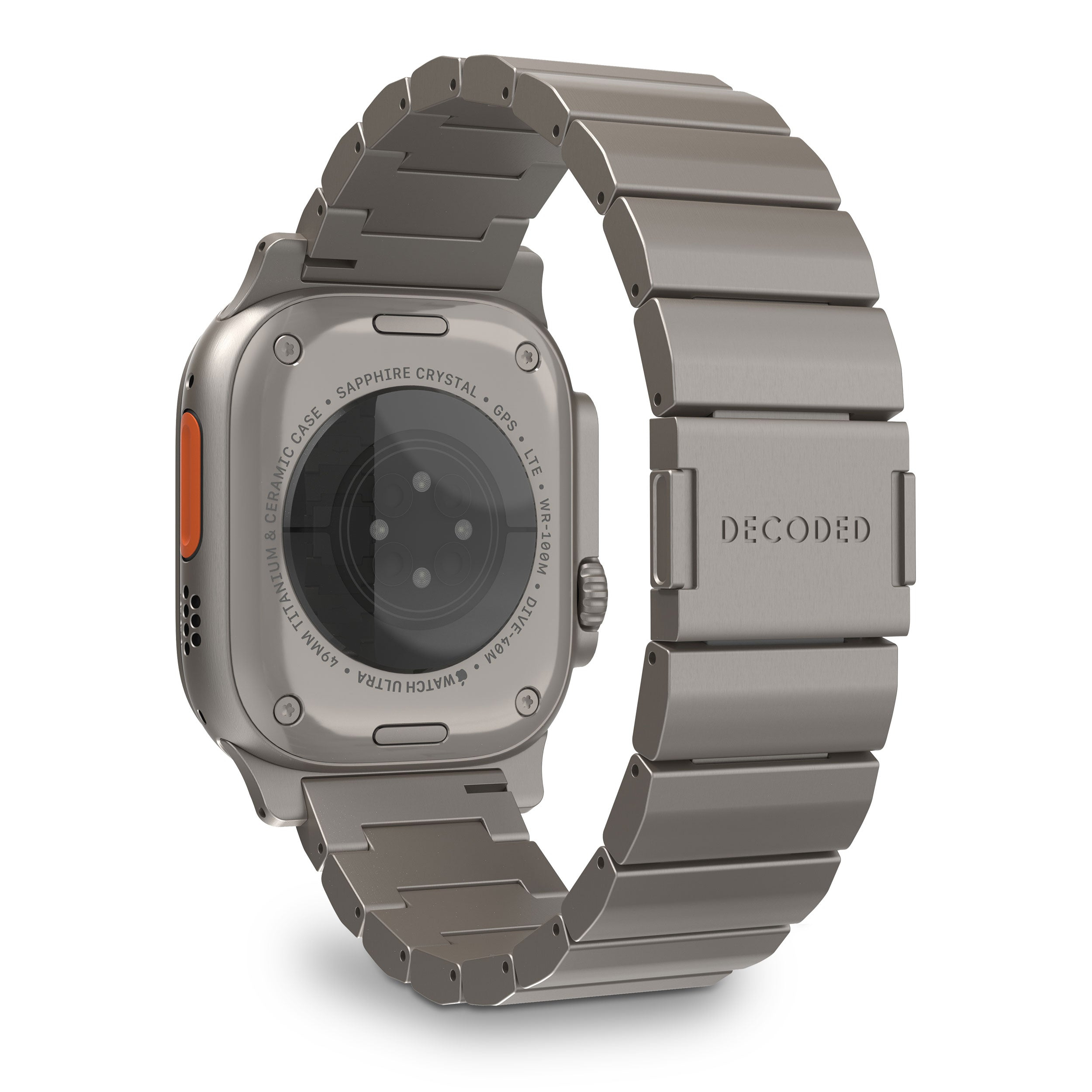 Decoded Titanium Strap for Apple Watch Ultra 1&2 Natural, Ansicht 2