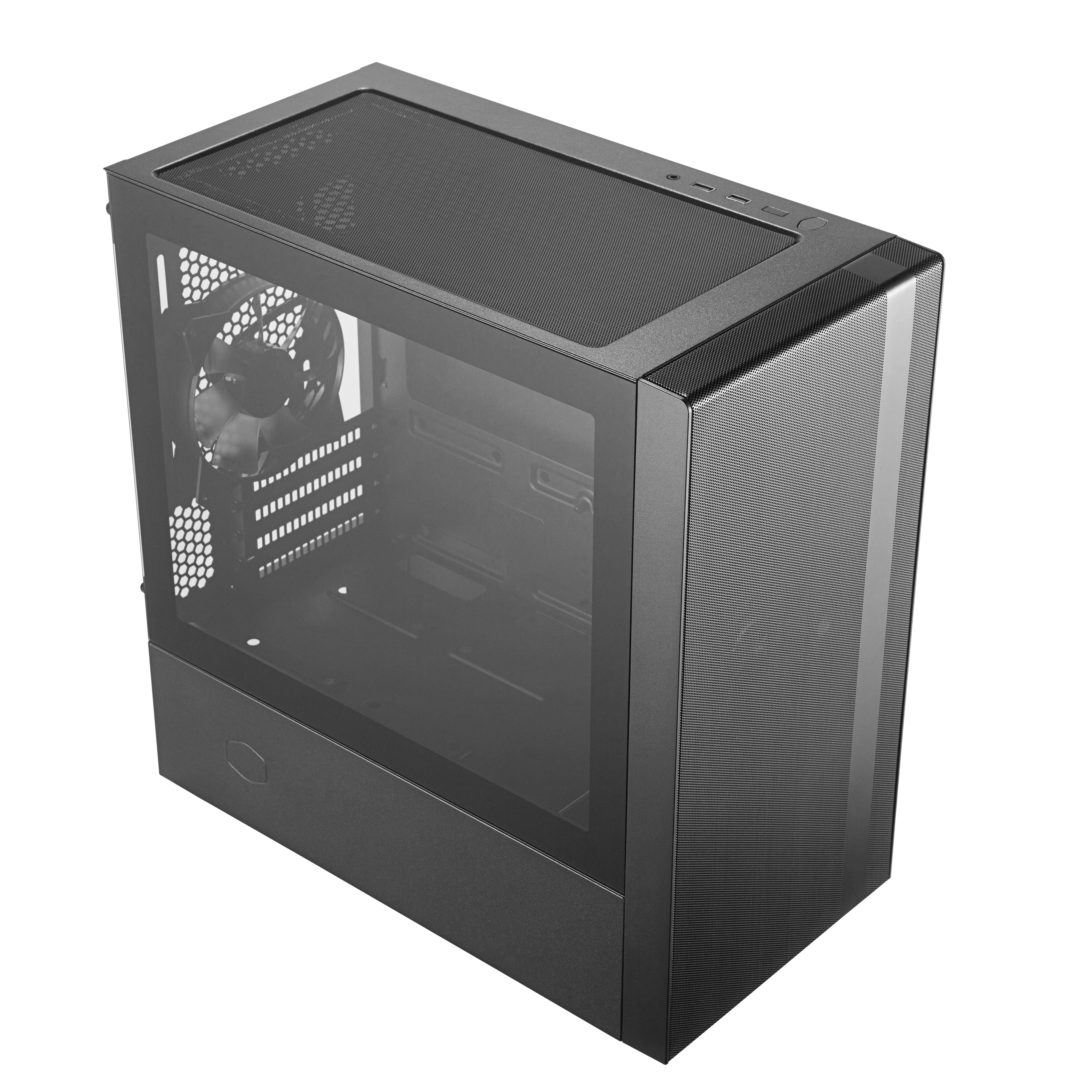 Cooler Master MasterBox NR400 - Tower - micro ATX - Seitenteil mit Fenster - keine Spannungsversorgung (ATX / PS/2), Ansicht 3