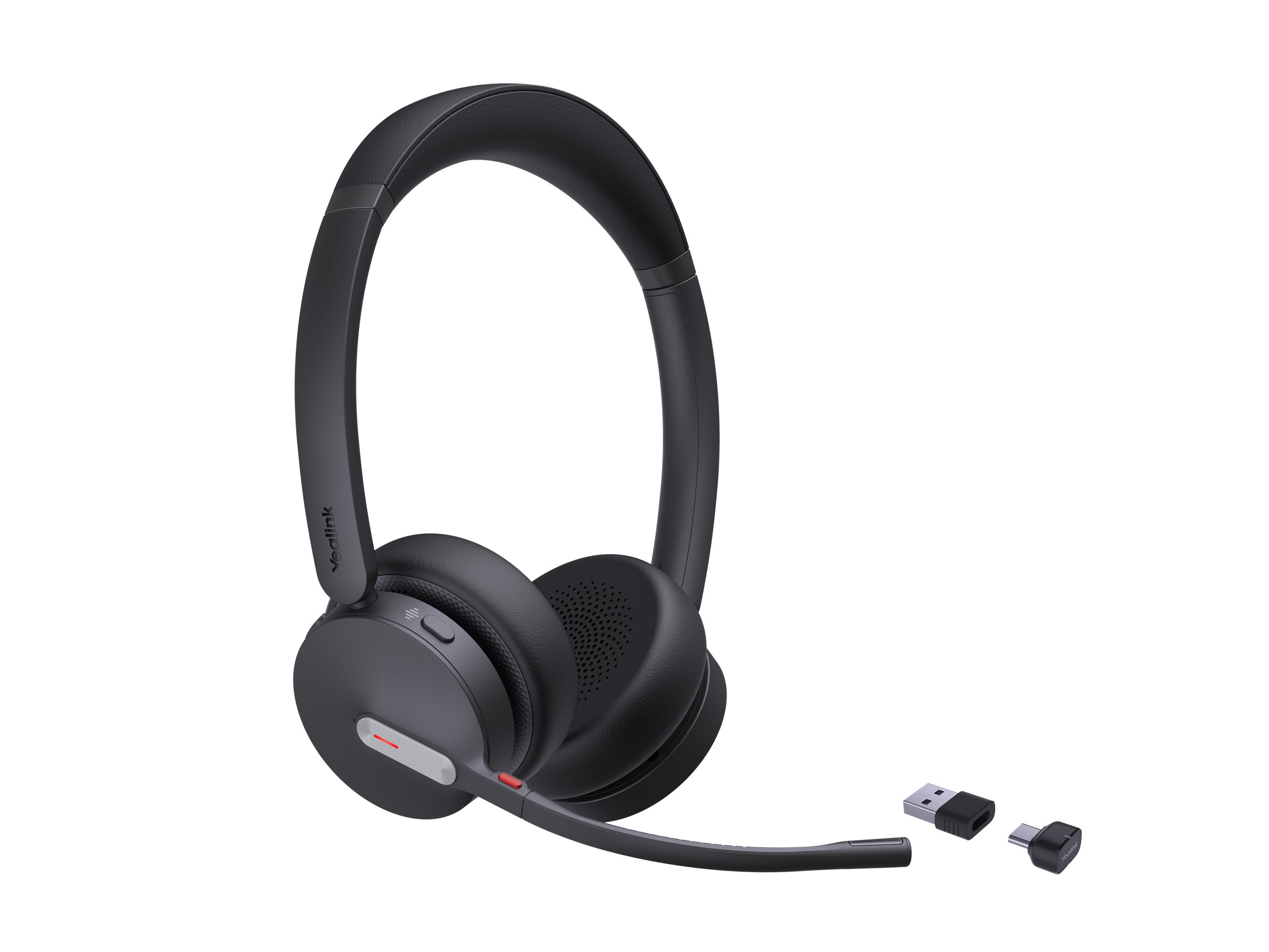 Yealink BH70 Dual - Headset - On-Ear - Bluetooth - USB-A via Bluetooth - USB-C via Bluetooth - Schwarz -optimiert für UC, Ansicht 3