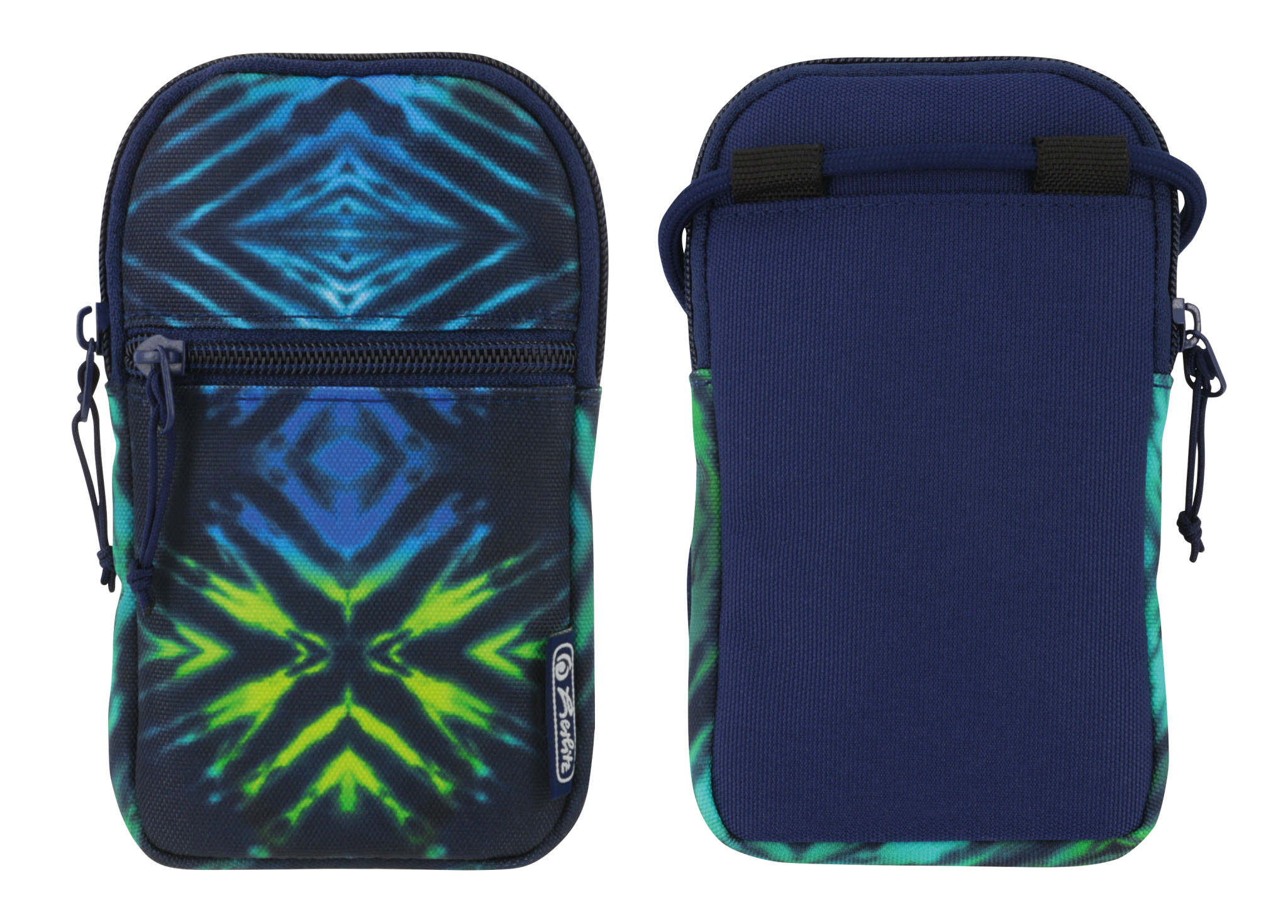 Herlitz New Batik - Schutzhülle - Universal - Schwarz - Blau - Grün, Ansicht 3