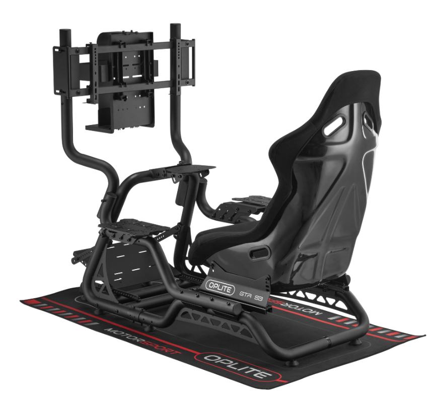 Oplite Monitor Stand GTR S3/S8 Elite Single black retail, Ansicht 3