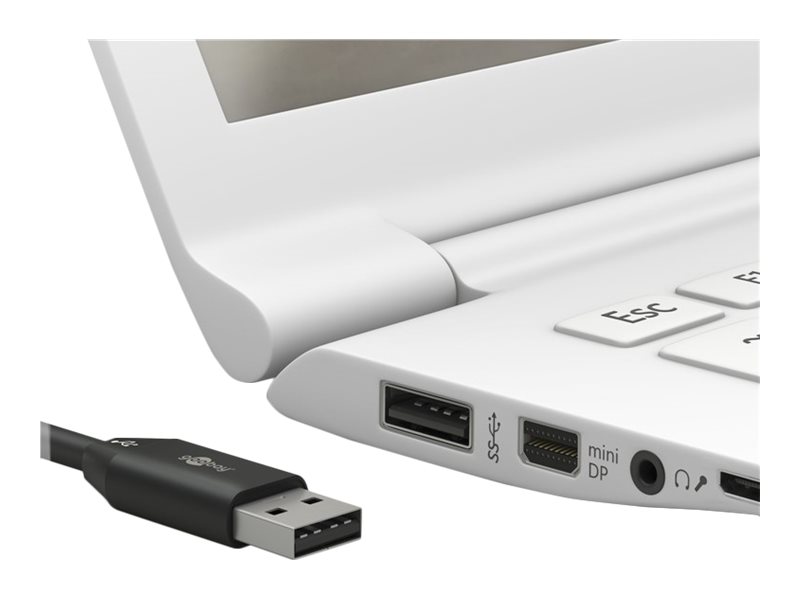 Goobay - USB-Kabel - USB-C (M) umkehrbar zu USB (M), Ansicht 4