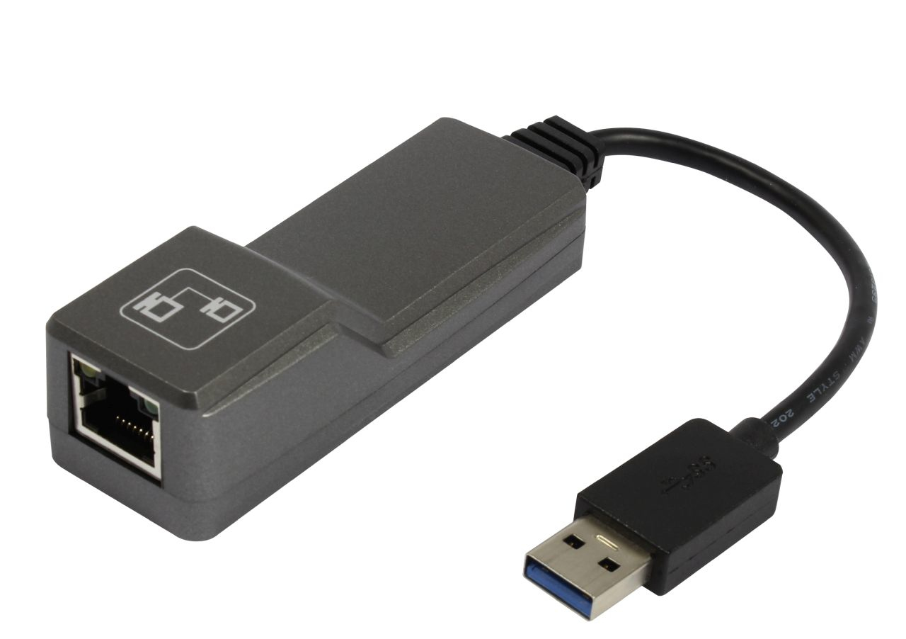 ALLNET ALL0174XG-A - USB Typ-C - RJ-45 - Schwarz, Ansicht 3