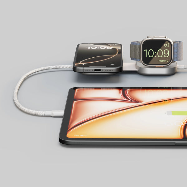 Zens Wireless Ladekabel Pro3 Qi2+ Watch weiß, Ansicht 2