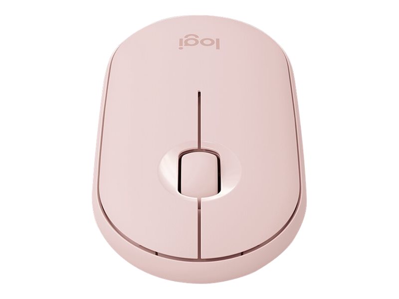 Logitech Pebble M350 - Maus - optisch - 3 Tasten - kabellos - 2.4 GHz Bluetooth - kabelloser Empfänger (USB)