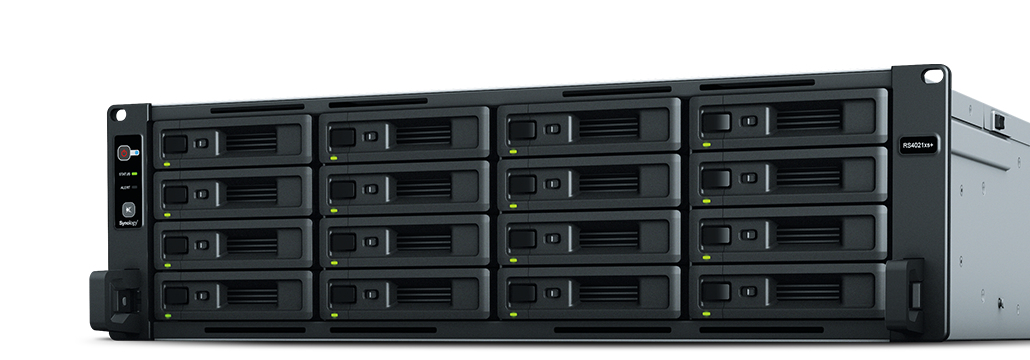 Synology RackStation RS4021xs+ - NAS-Server - 16 Schächte