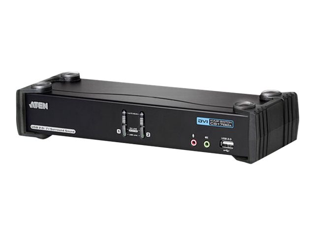 Aten KVM Switch  2 Port USB 2.0 DVI Audio